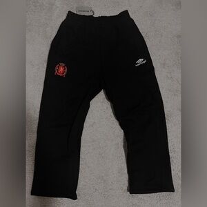 Balenciaga Soccer Black Sweatpants